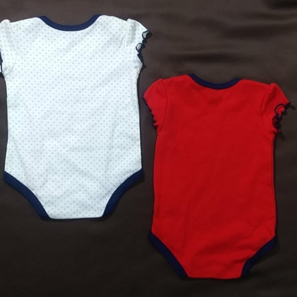 NWOT Baby Girls NFL 2 Pack Onsies - Picture 6 of 8